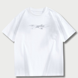 Flame Fade Tee - White