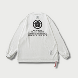 LIberaturs Henley LS Tee - White