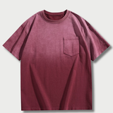 Fade Pocket Tee - Claret