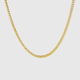 33mm Cuban Link Chain 50cms Gold