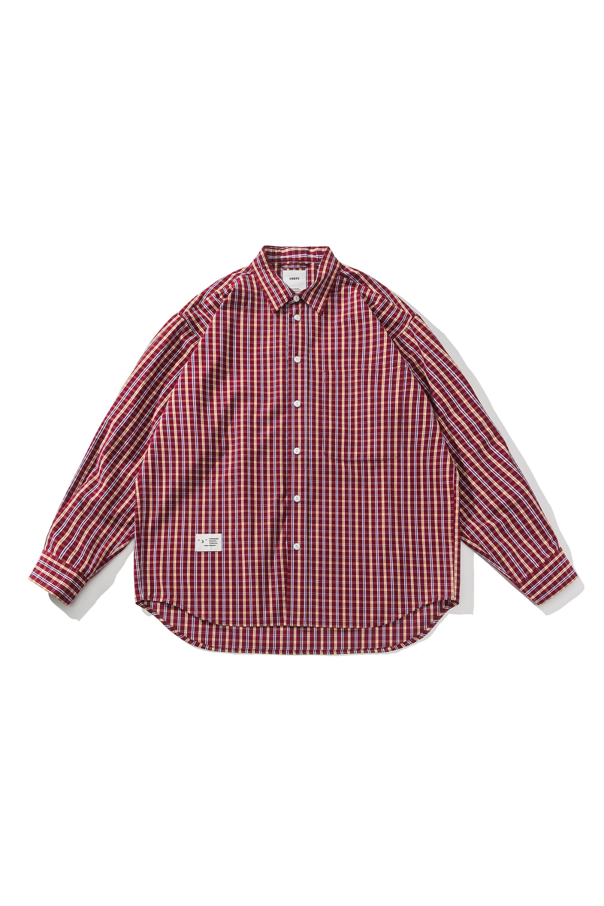 LBRTS - Plaid Long Sleeve Shirt - Red