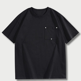 Rivet Pocket Tee - Black