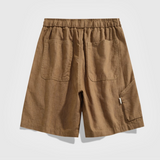 Ramie Shorts - Brown