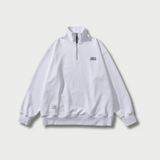 Quarter-Zip Sweatshirt - White