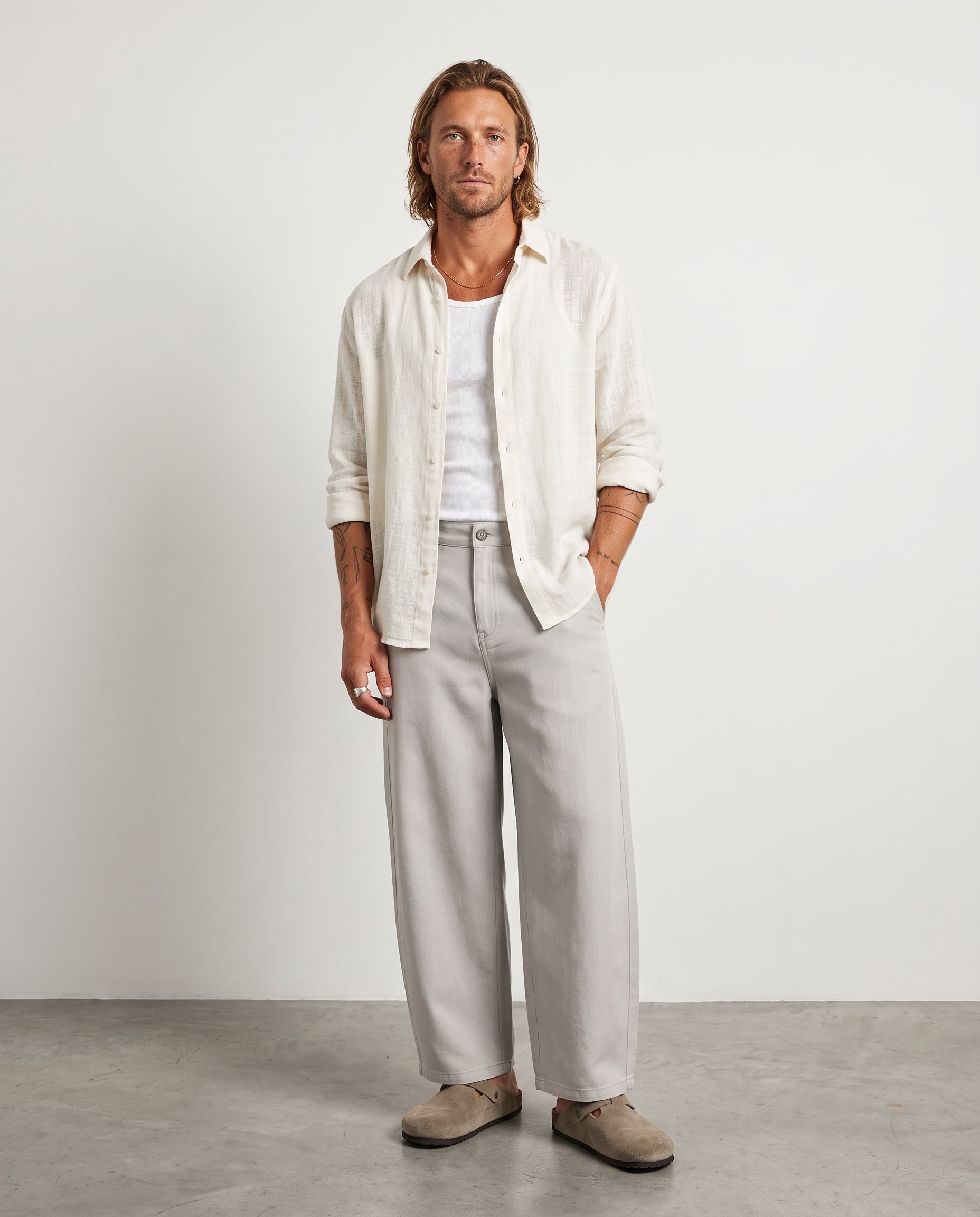 Lyocell Barrel Pant - Paris Grey - 26119-PARIS-GREY-master-hero-v2