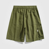 Ramie Shorts - Army