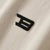 Initial Logo Tee - Beige