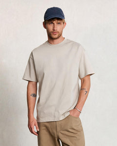 Hipland Frame Tee Grey - detail