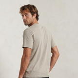 Relaxed Henley Tee - Khaki