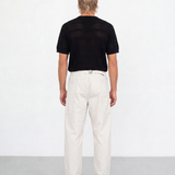 Wool Blend Tee - Black