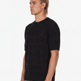 Wool Blend Tee - Black