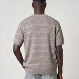 Wool Blend Tee - Khaki