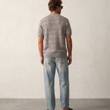 Wool Blend Tee - Khaki