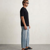 Wool Blend Tee - Black