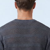 Wool Blend Tee - Grey