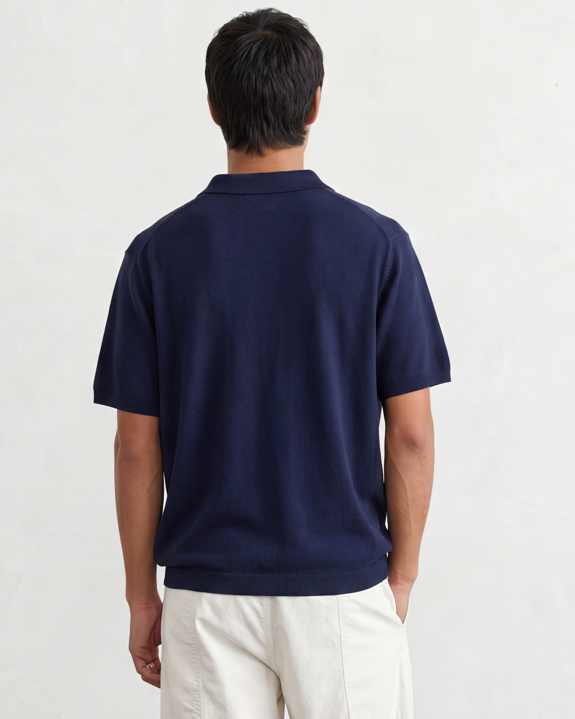 Pique Polo - Navy