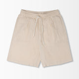 Relaxed Linen Shorts - Sand