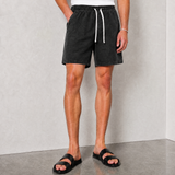 Hipland Washed All Day Shorts - Black - alternate view