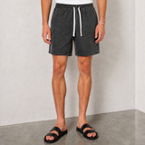 Hipland Washed All Day Shorts - Charcoal - front view
