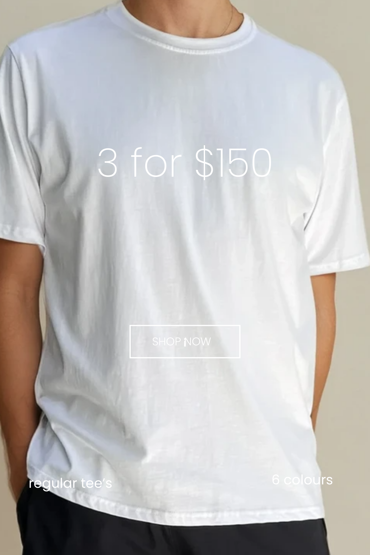 Regular Lightweight Tee - White