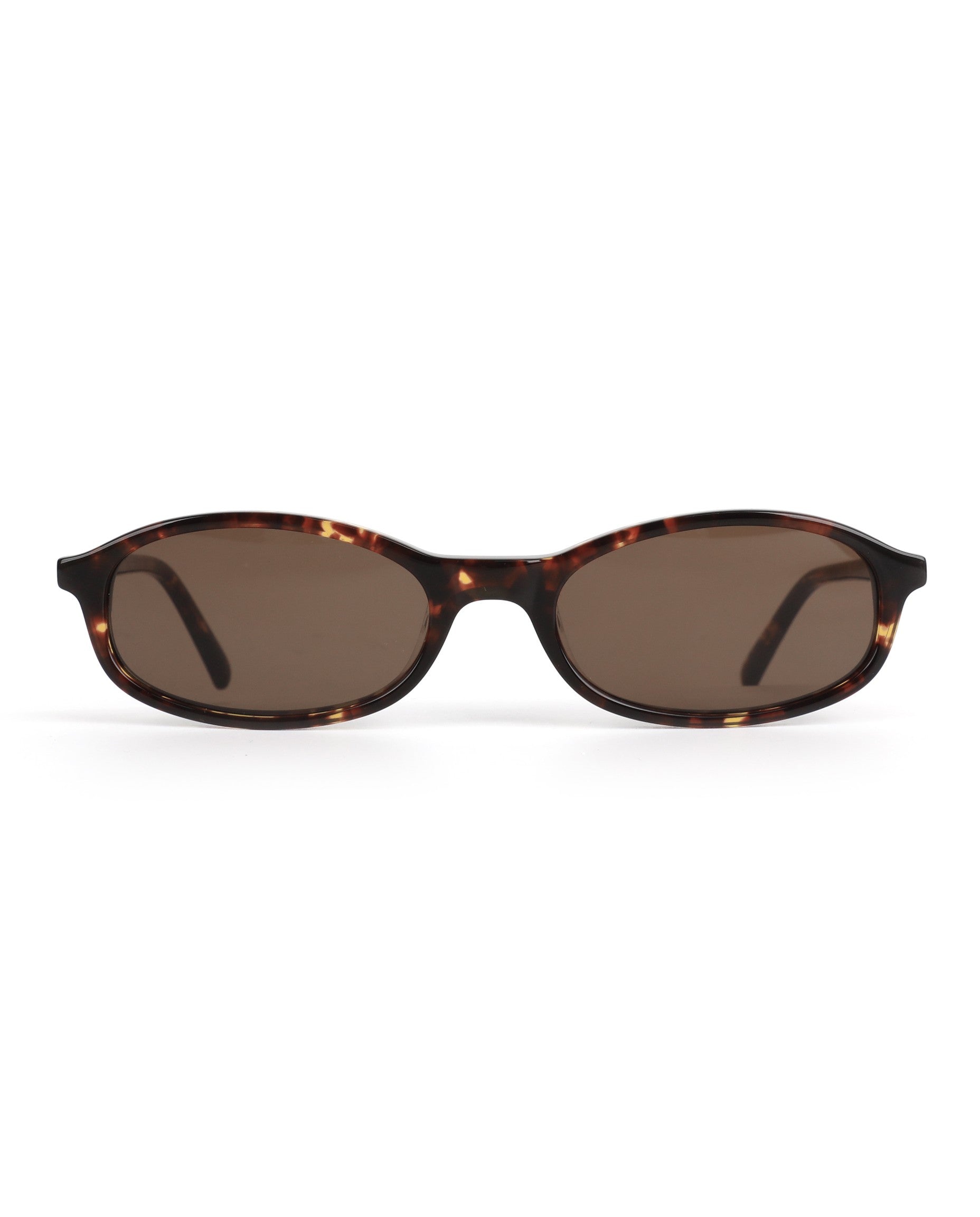 Mykonos Sunglasses - Tortoise Frame, Brown Lens