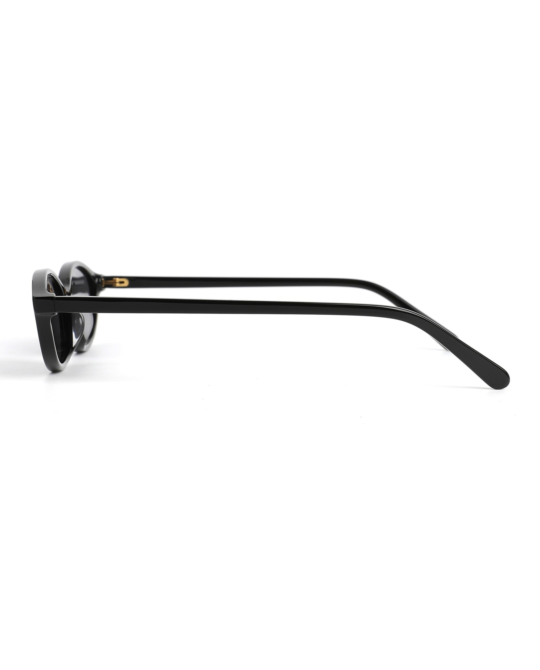 Algarve Sunglasses - Black Frame, Grey Lens