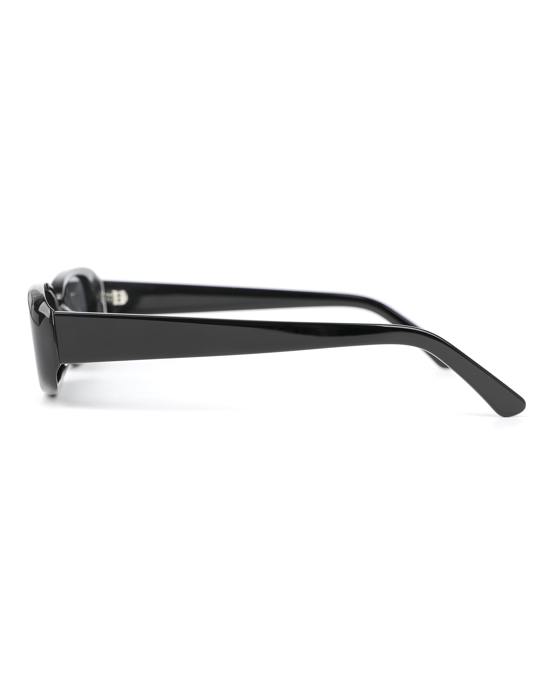 Malibu Sunglasses - Black Frame, Grey Lens