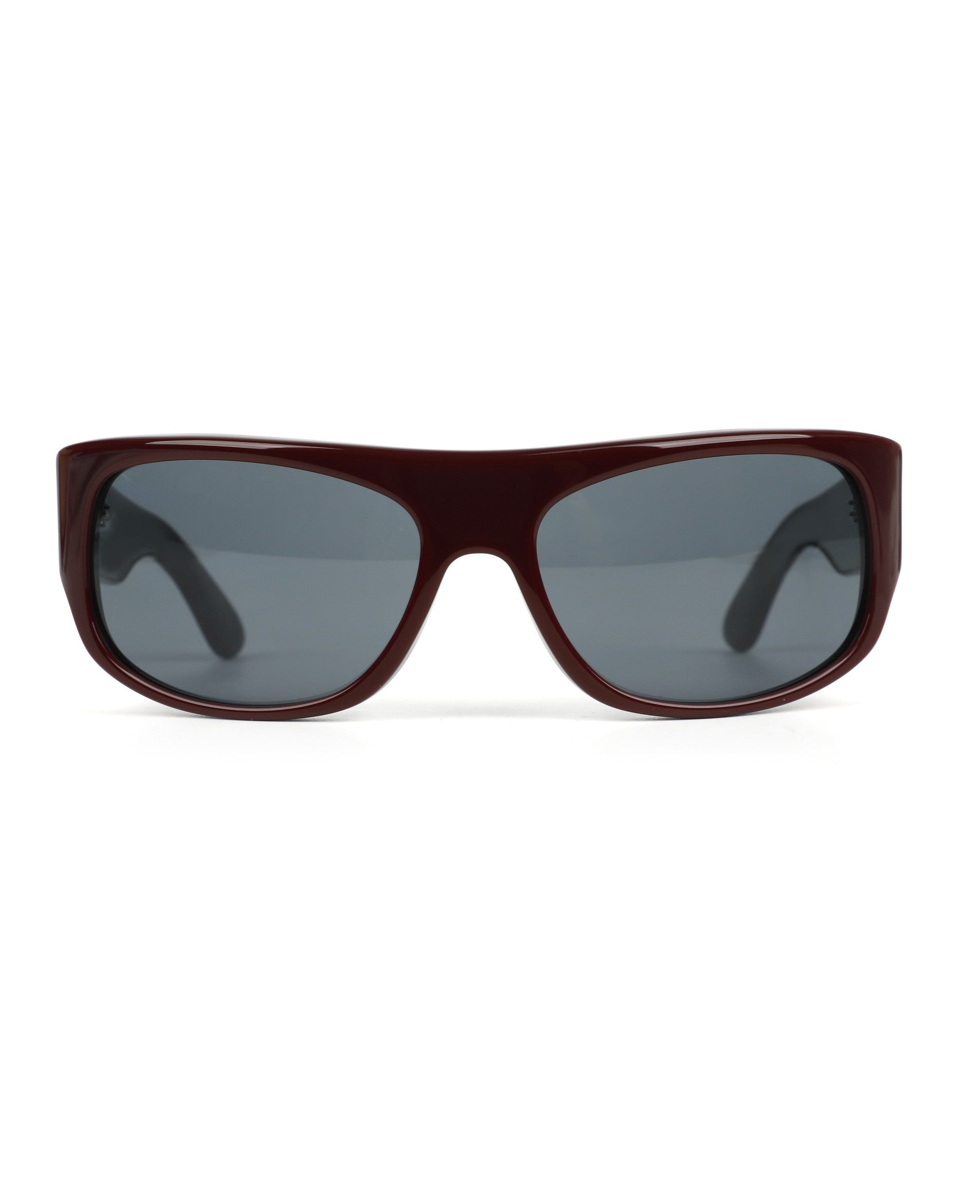 Sardinia Sunglasses - Red Frame, Grey Lens