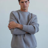Kent Knit Jumper - Ash grey
