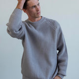 Kent Knit Jumper - Ash grey
