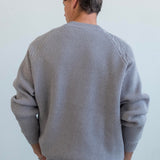 Kent Knit Jumper - Ash grey