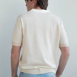 Roma Knit Polo - Sand