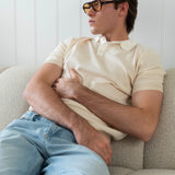 Roma Knit Polo - Sand