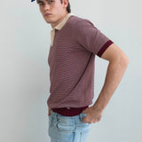 Roma Knit Polo - Red