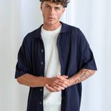 Harlow Knit Shirt - Navy