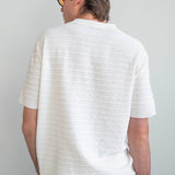 Knit Polo Shirt - White