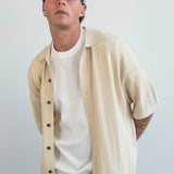 Harlow Knit Shirt - Sand