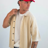 Harlow Knit Shirt - Sand