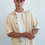 Harlow Knit Shirt - Sand