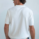 Rib Knit - White