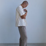 The Nara Beach Trouser - Stone Taupe