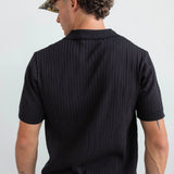 Rib Knit - Black