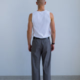 Pleated Kyoto Trousers - Charcoal