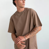 Frame Tee - Brown