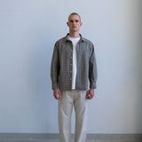 Heritage Micro-Check Shirt - Taupe Check