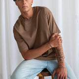 Frame Tee - Brown