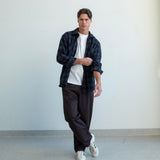 Drift Heavy Overshirt - Navy