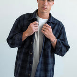Drift Heavy Overshirt - Navy