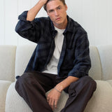 Drift Heavy Overshirt - Navy