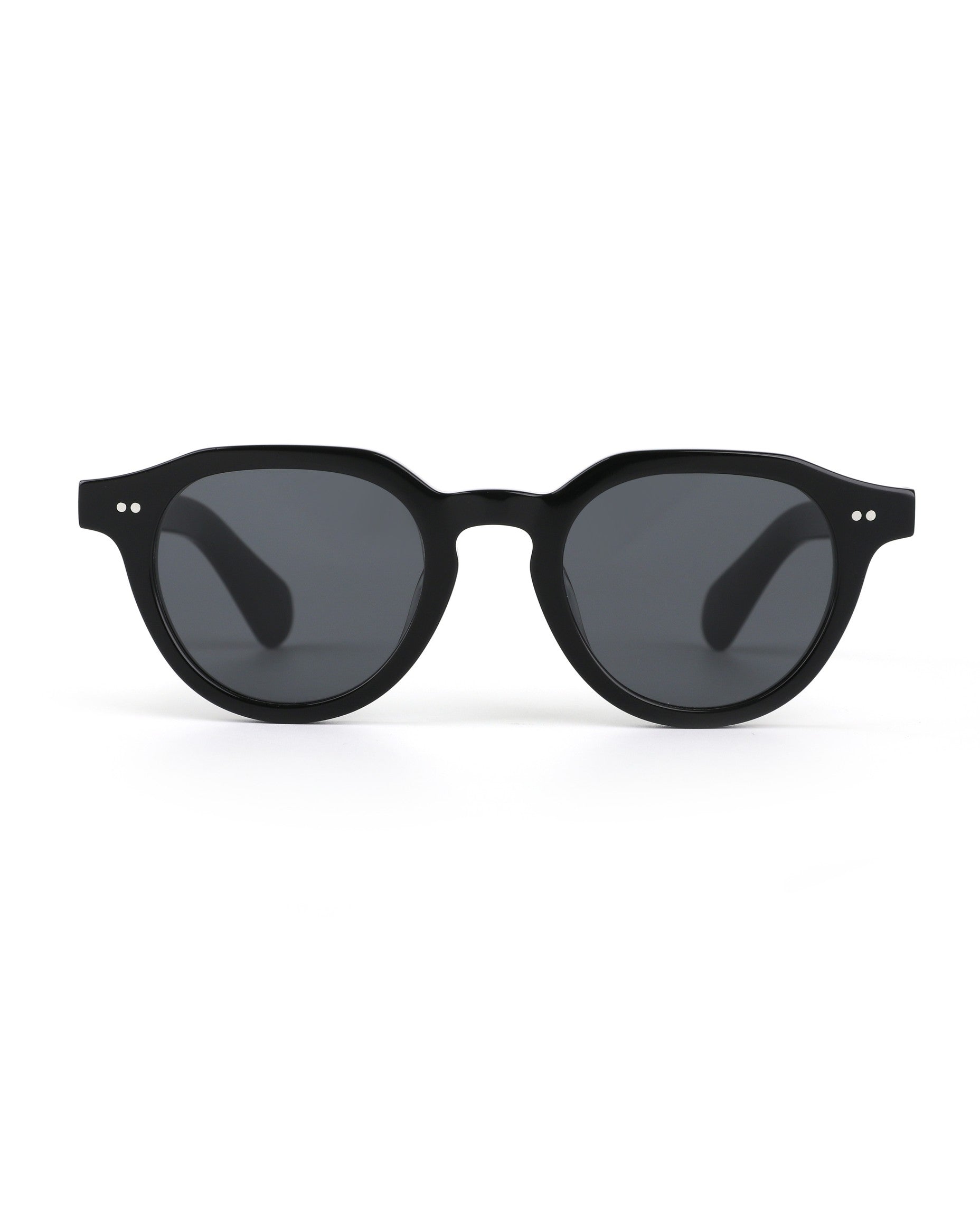 Sorrento Sunglasses - Black Frame, Grey Lens